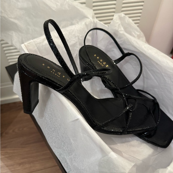 Sandro Strappy Heels Sandal - Picture 2 of 2